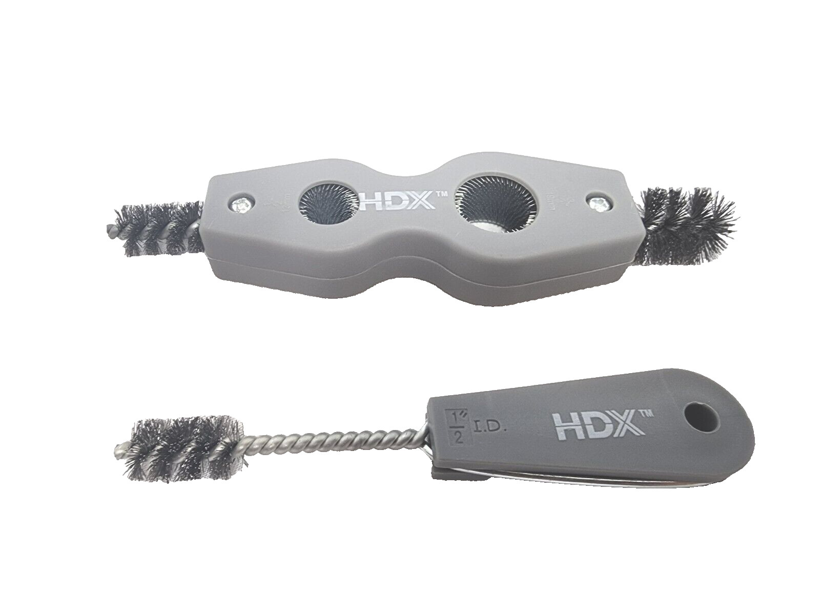 2 HDX FITTING BRUSHES: One 4-in-1 Fitting Brush and One 1/2 Inch fitting Brush