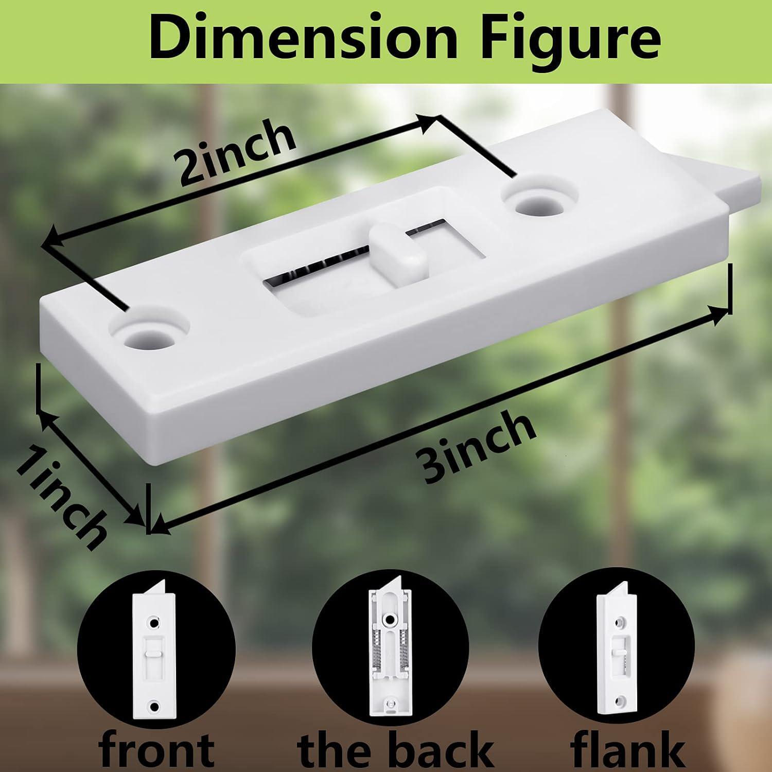 Window Latch Locks Window Parts and Hardware Window Tilt Latch Plastic Spring 2
