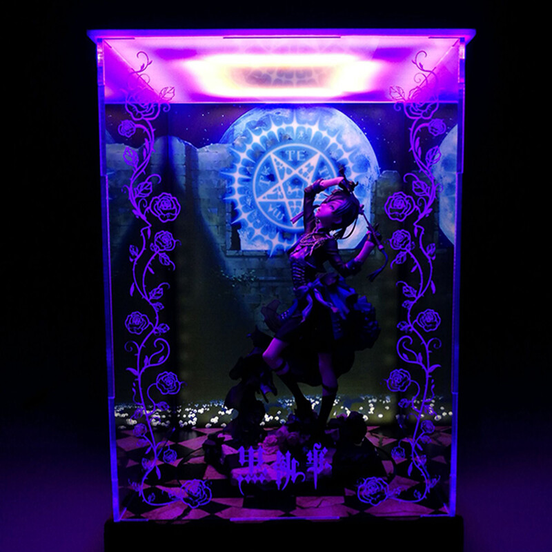 Display Case Acrylic Fit For Aniplex Book of Murder No Figure