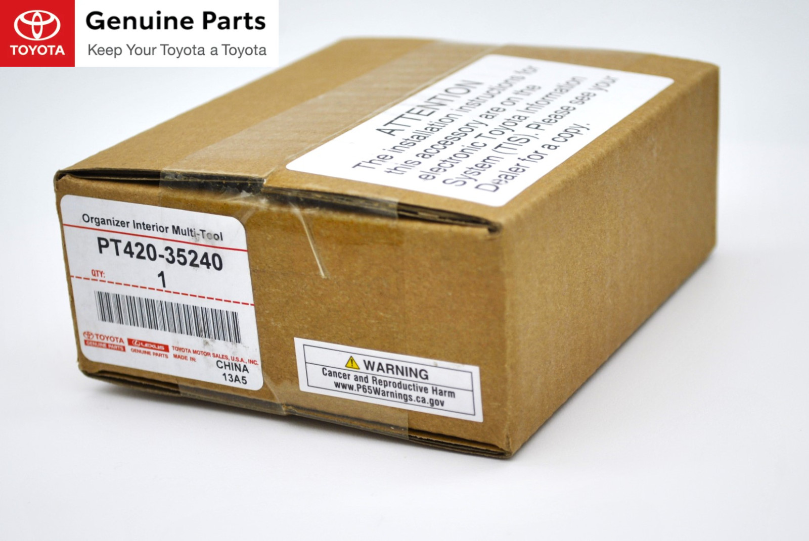 '24-'26 Tacoma &'25-'26 4Runner Genuine Dash Side Storage Multi Tool PT420-35240