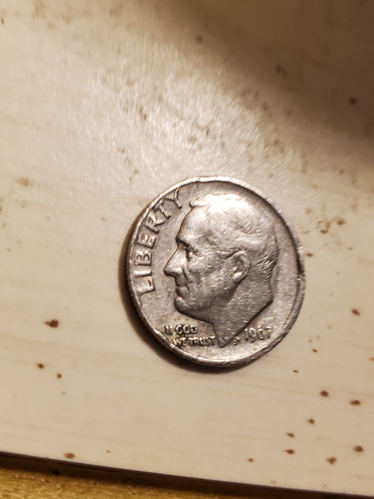 Very Nice 67 Dime With Ddo On In God We Trust. Other Errors. Rare!