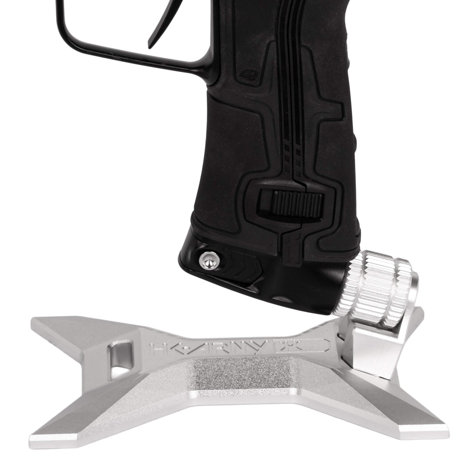 HK Army Gravity Lock Marker Stand - Silver