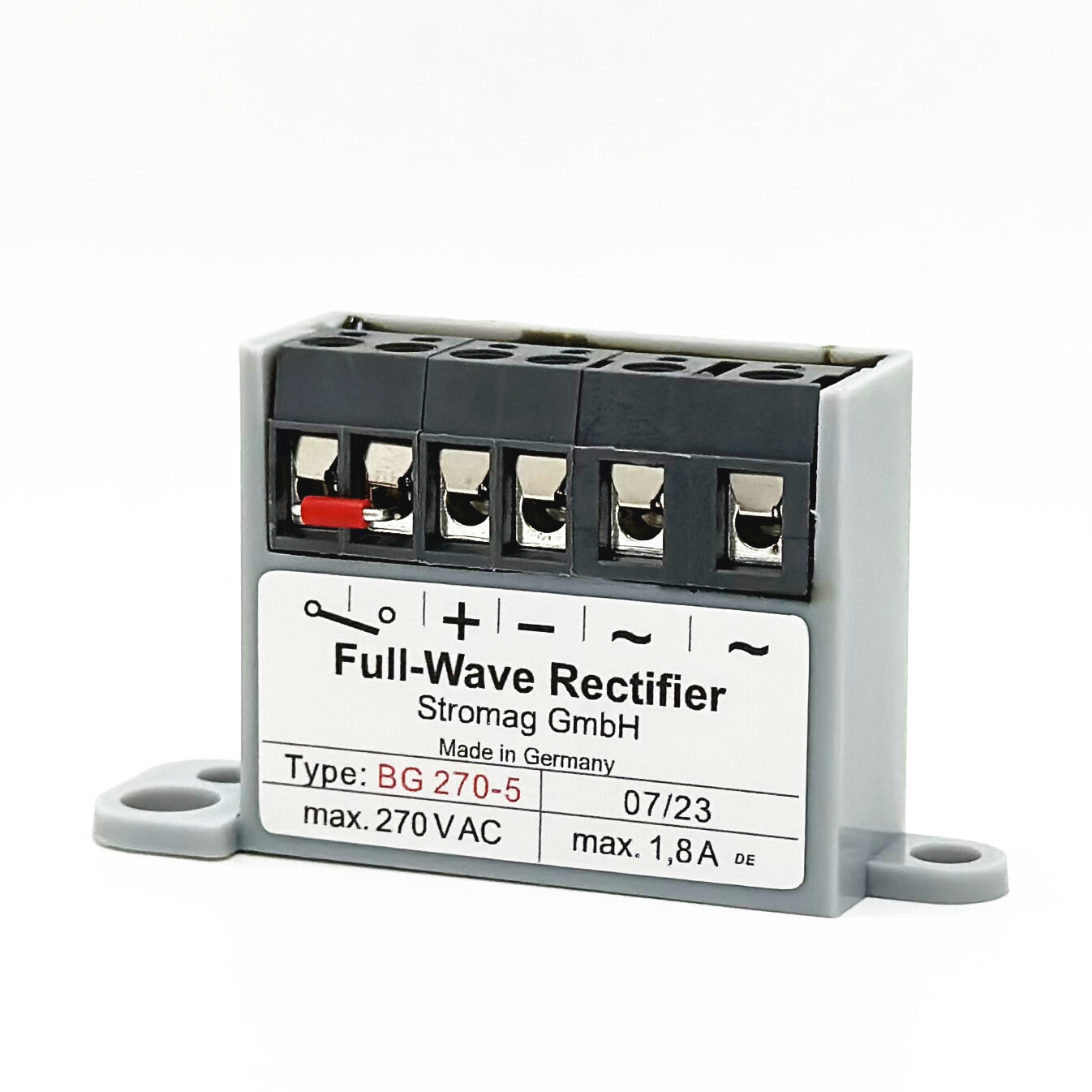 Stromag GmbH Type: BG 270-5 max.270VAC 1,8A Full-Wave rectifier module