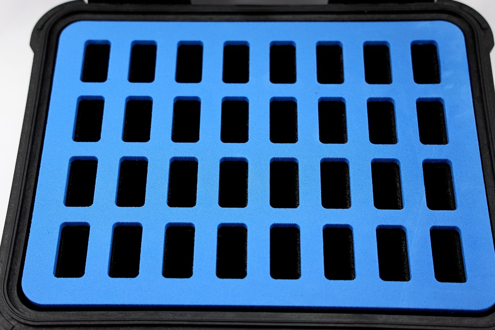 Precut 32 knife Blue top foam fits Pelican 1400 Harbor Freight Apache 2800 case
