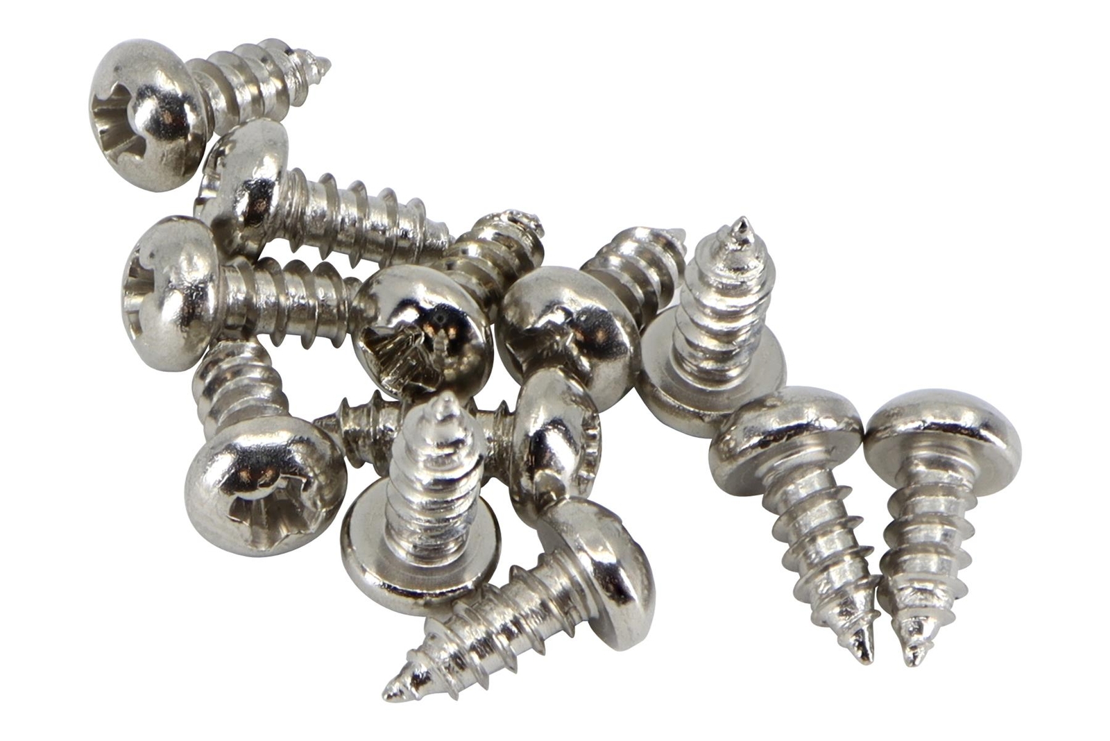 #3 x 1/4" (6.35mm) Truss rod cover screws for Gibson guitars - Qty 12 - Nickel