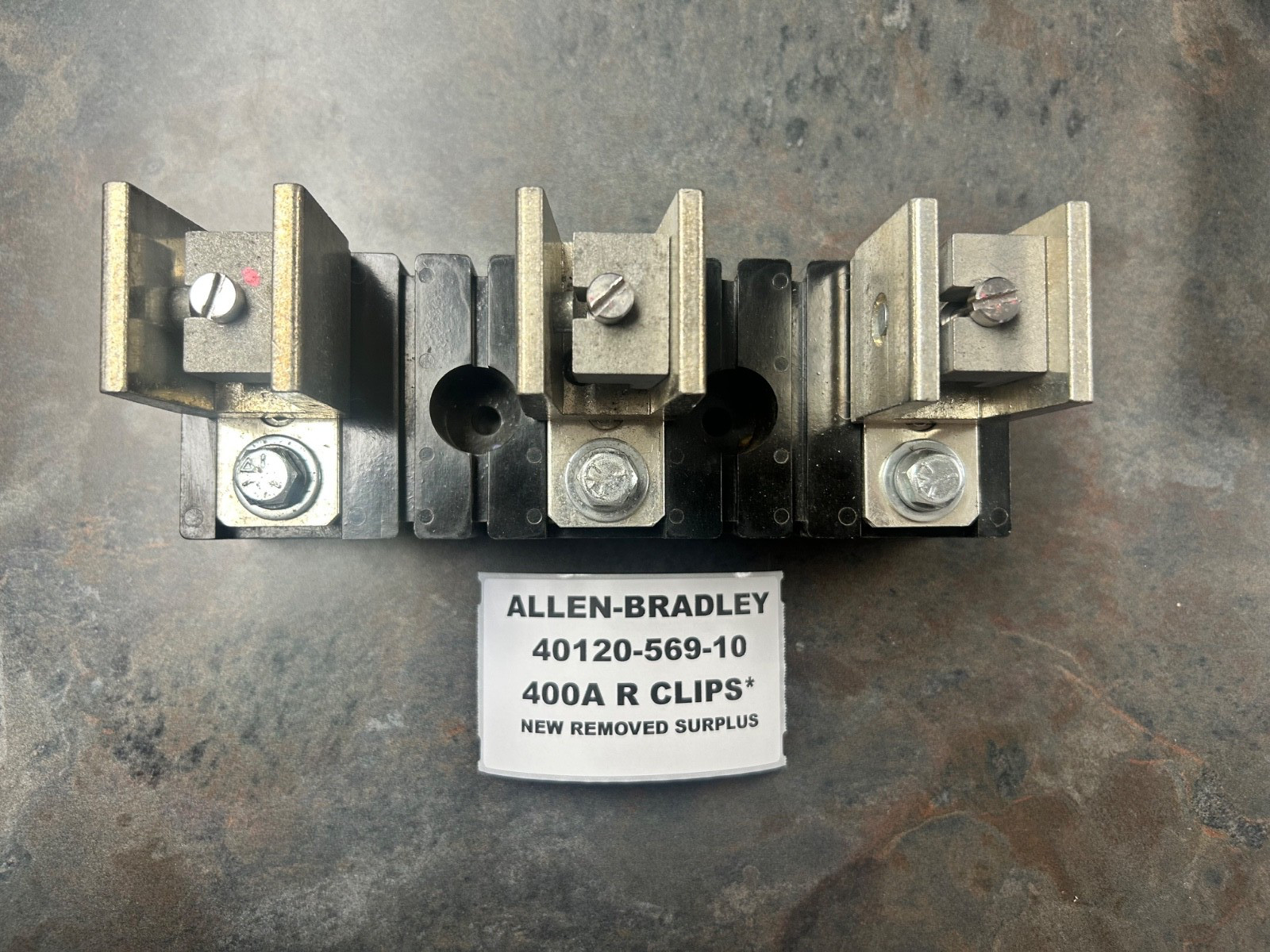 NEW ALLEN BRADLEY 400A FUSE TRAILER 1494F-FS400 1401-N55 R FUSE 40120-569-10 NR