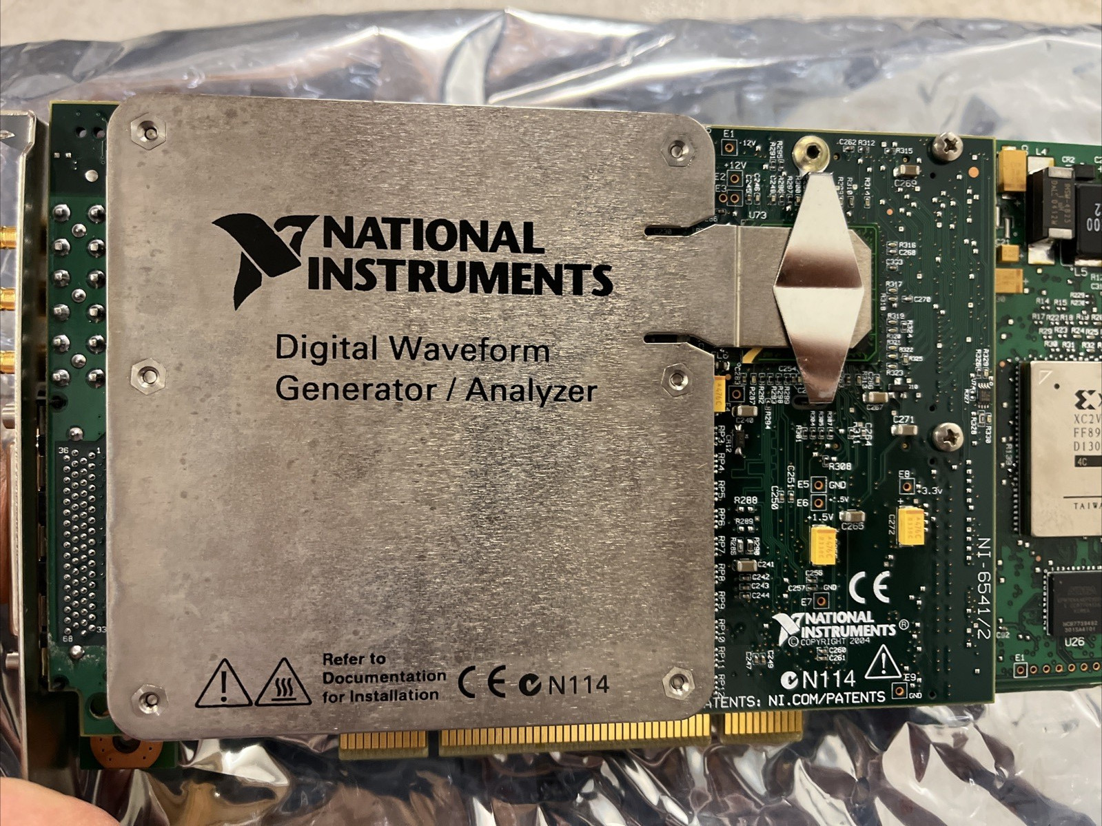 National Instruments PCI-6542 Digital Waveform Generator/Analyzer