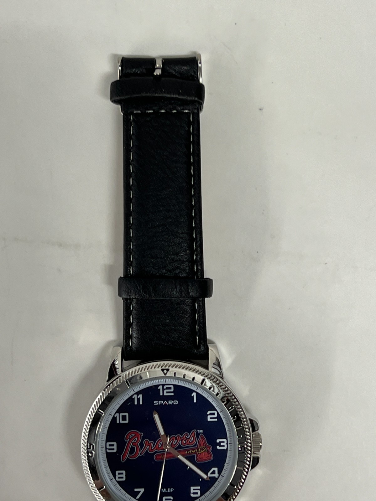 Atlanta Braves Watch Classic Sports Men's Black Silicone OR Leather MLB Merch