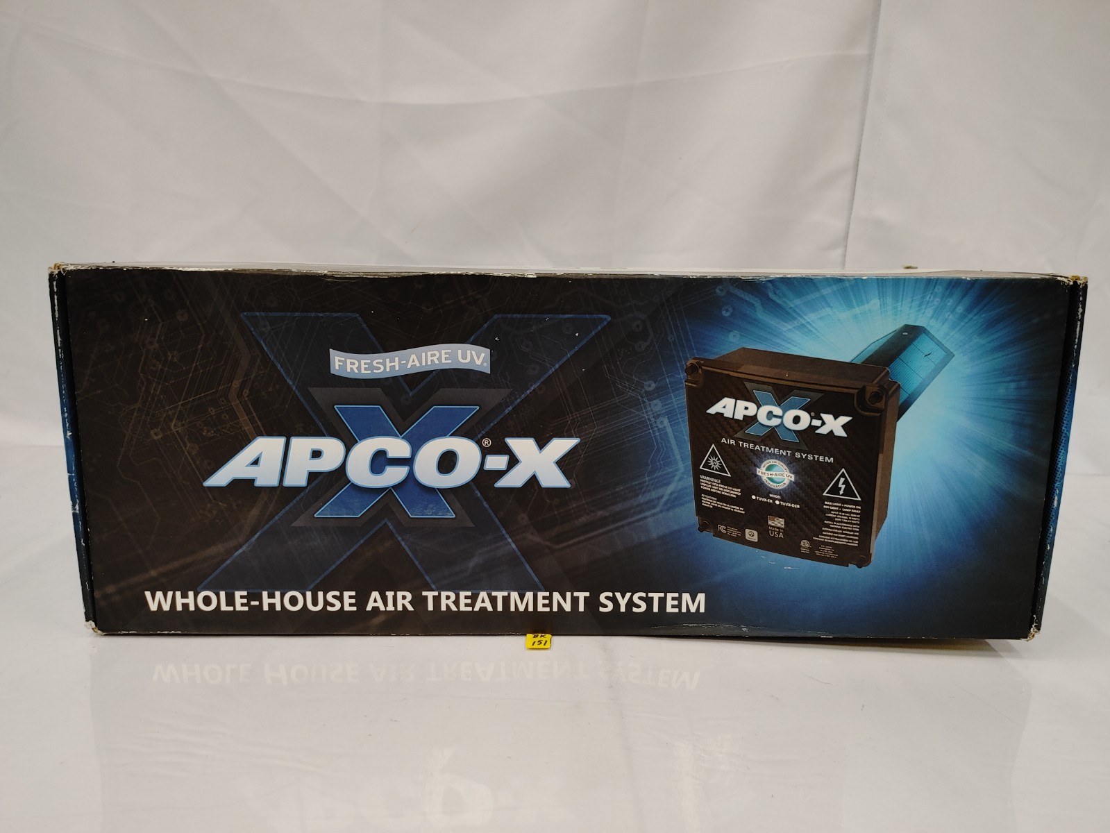 APCO TUV-APCOX-ER3 In Duct Air Purifier - SEALED WORN BOX