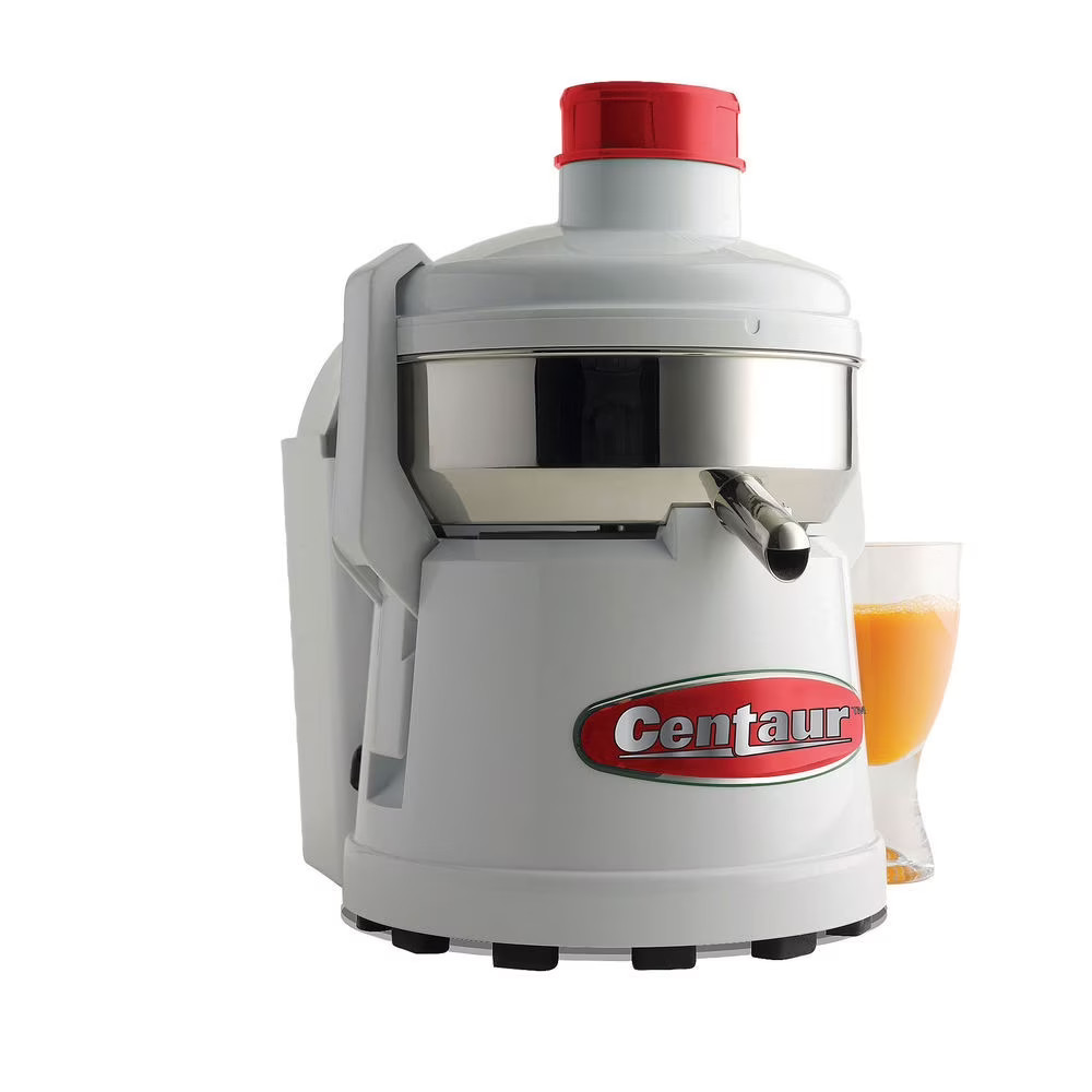 Centaur C4000 Electric Centrifugal Pulp Ejector Juicer- White