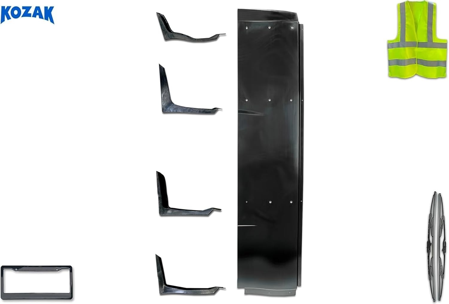 Lower Fairing Cab Extender w/Brackets Compatible with International LT LT625