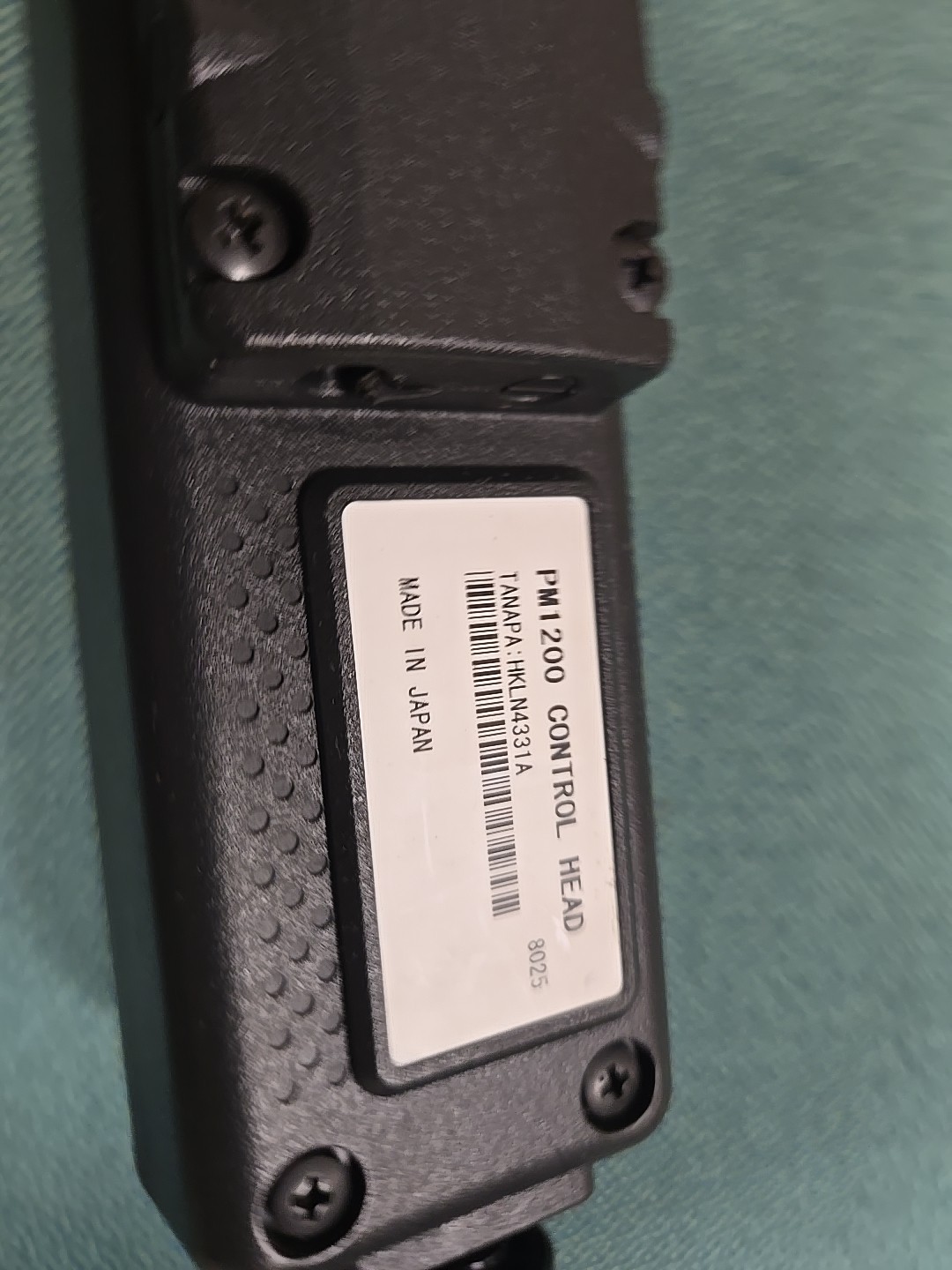 MOTOROLA PM1200 CONTROL #2