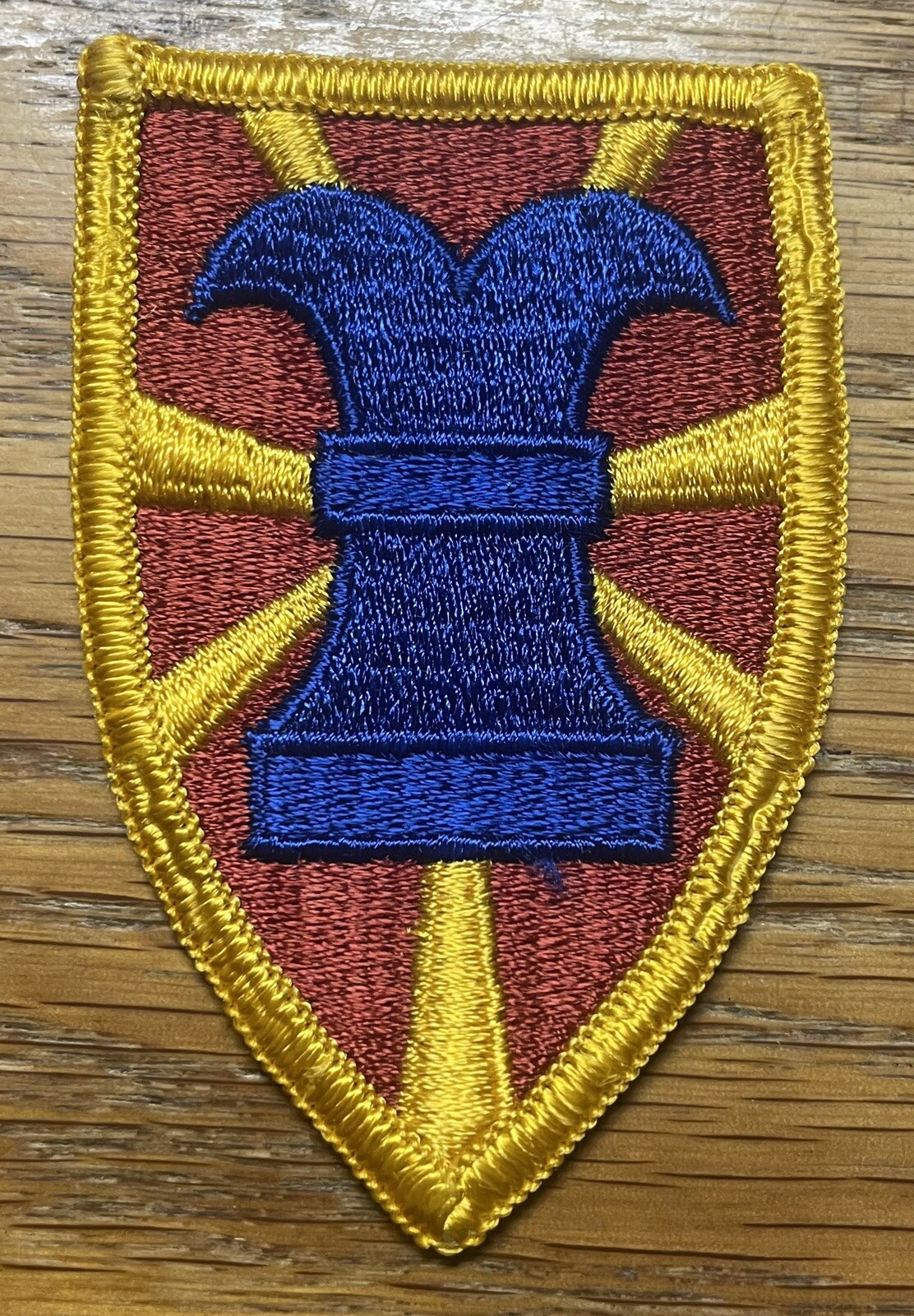 ORIGINAL US 7th TRANSPORTATION BRIGADE PATCH - MERROWED EDGE