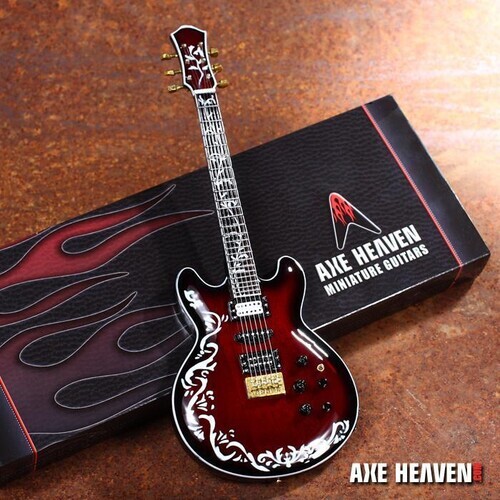 Bob Weir - Axe Heaven Bob Weir Signature Cowboy Fancy Mini Guitar Replica Collec