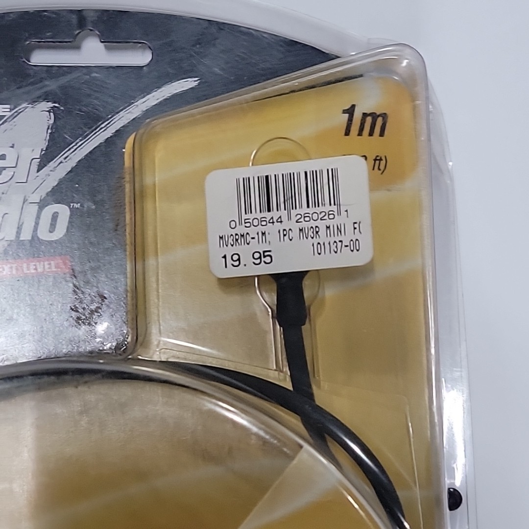 Monster Cable Car Audio Mobile Video Mini 3 3 Meter 1 Meter Cable