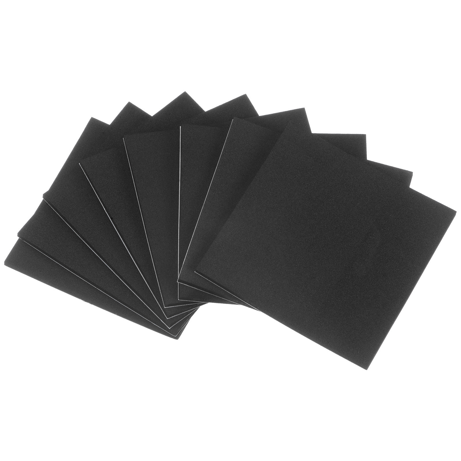 8pcs Adhesive Foam Padding Sheets 1/8" Thick x 4" Long Square EVA Foam Sheet
