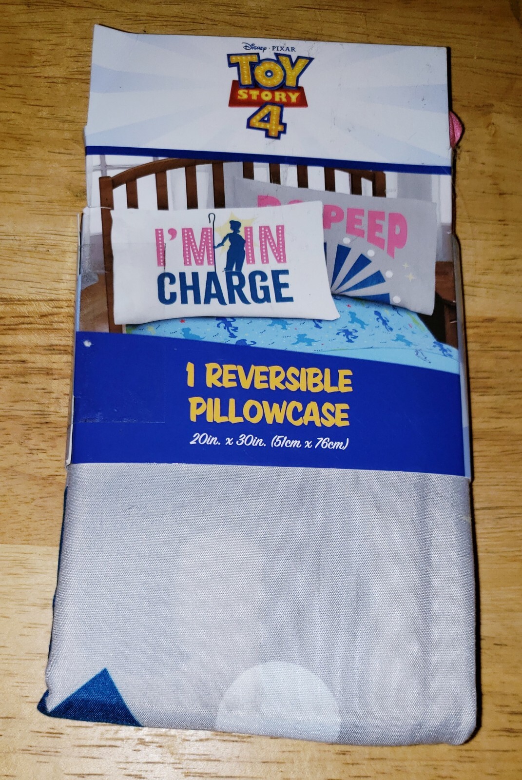 Disney Pixar Toy Story 4 Bo Peep Reversible Standard 20 x 30 Pillowcase NEW. B-5