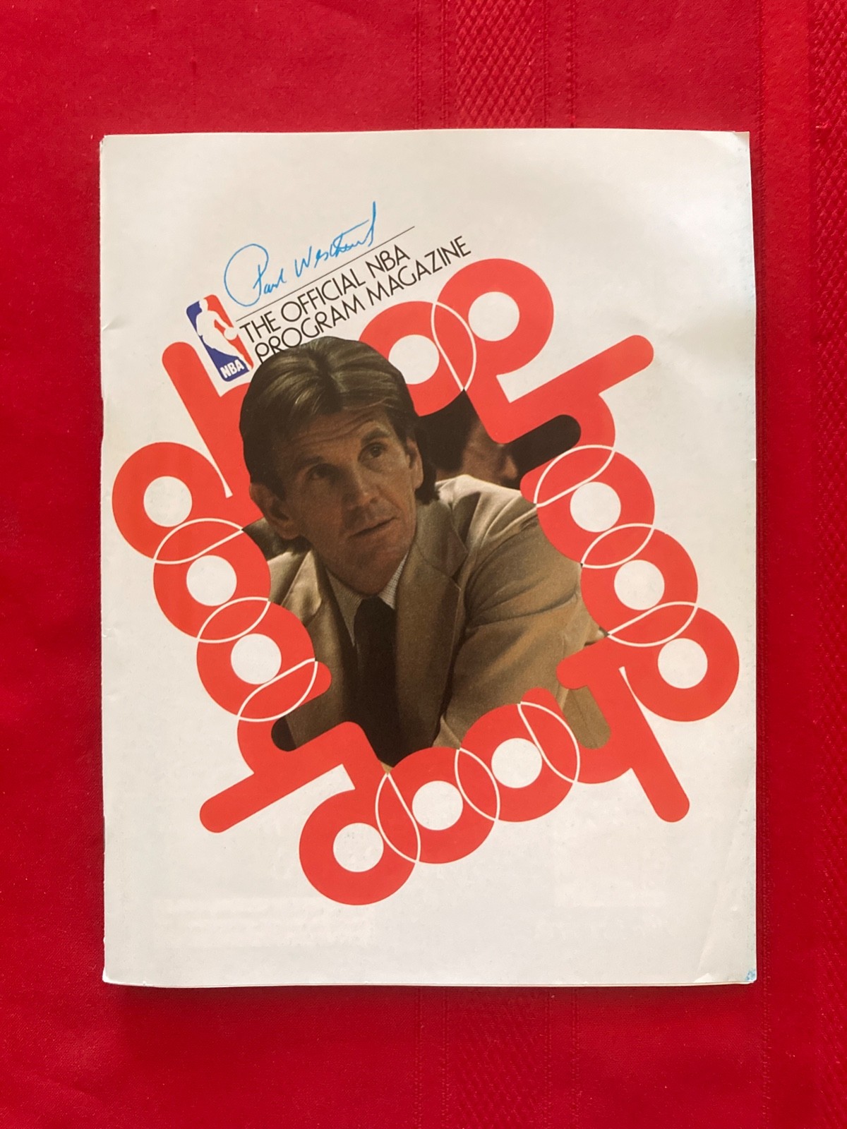 1982-1983 NBA Chicago Bulls program + game notes / Cavaliers / Robinson / Theus
