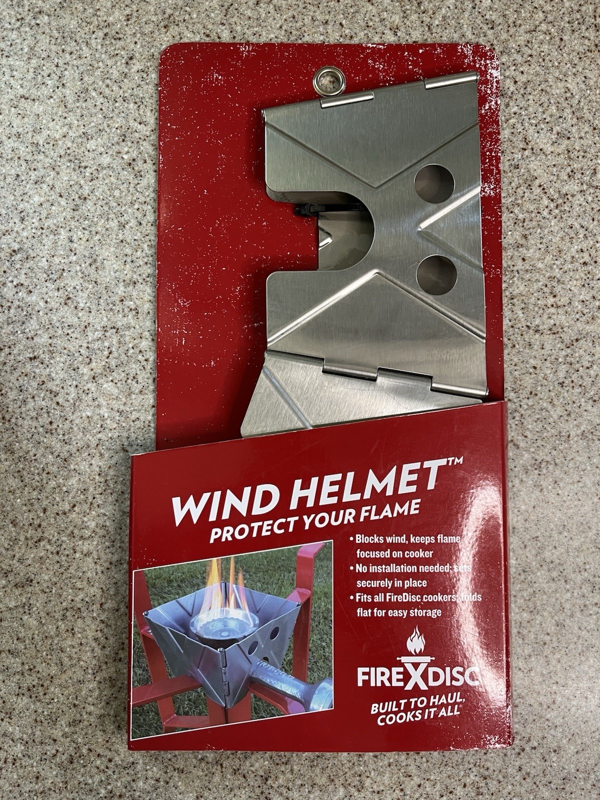Stainless Steel Fire Disc Wind Helmet (Protect Your Flame)