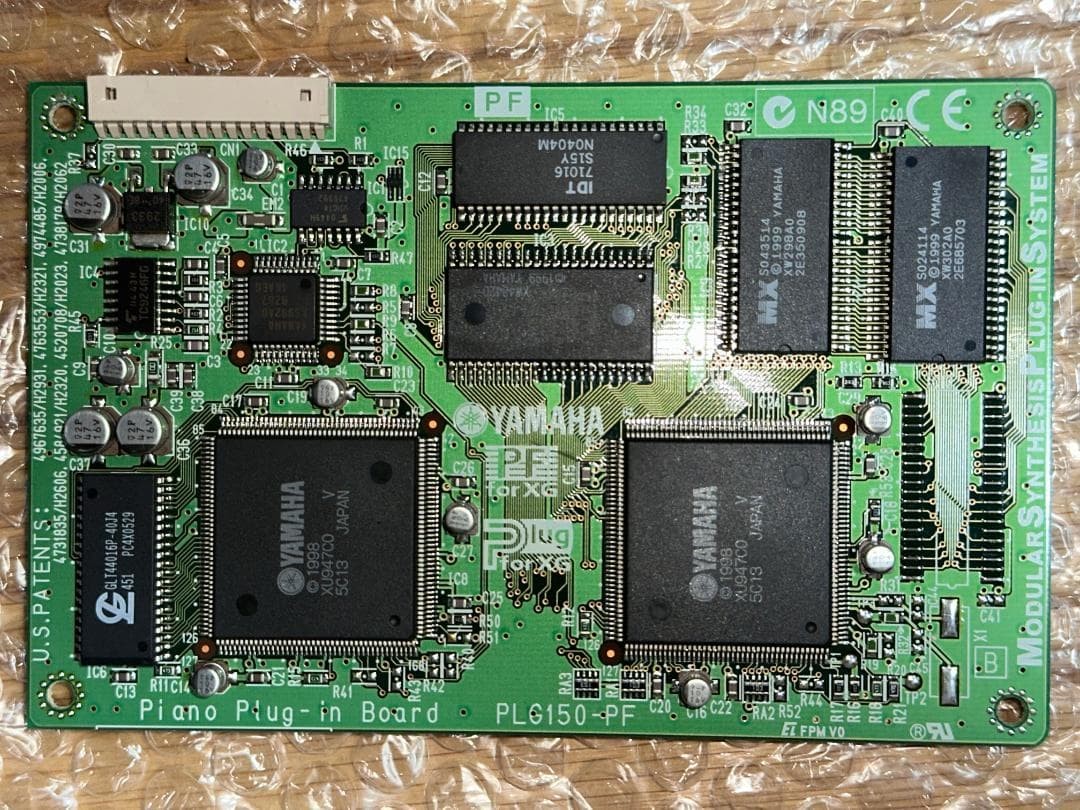 Yamaha PLG150-PF Piano Plug-in Board Expansion Card Tested Rare Made in Japan