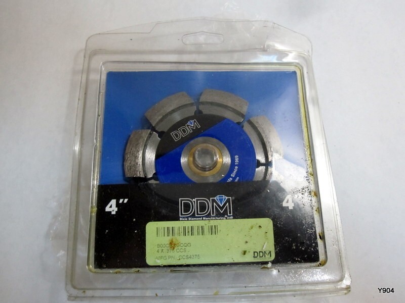 Dixie Diamond Premium Concrete Crack-Chaser Diamond Blade, 4" Diameter