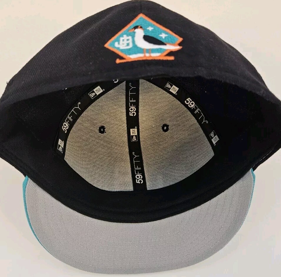 JACKSONVILLE BEACH SEABIRDS LOGO PATCH HAT 7 1/8