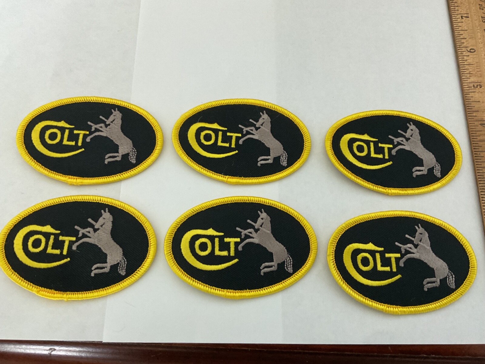 Colt Firearms collectable Patch Set 6 pieces