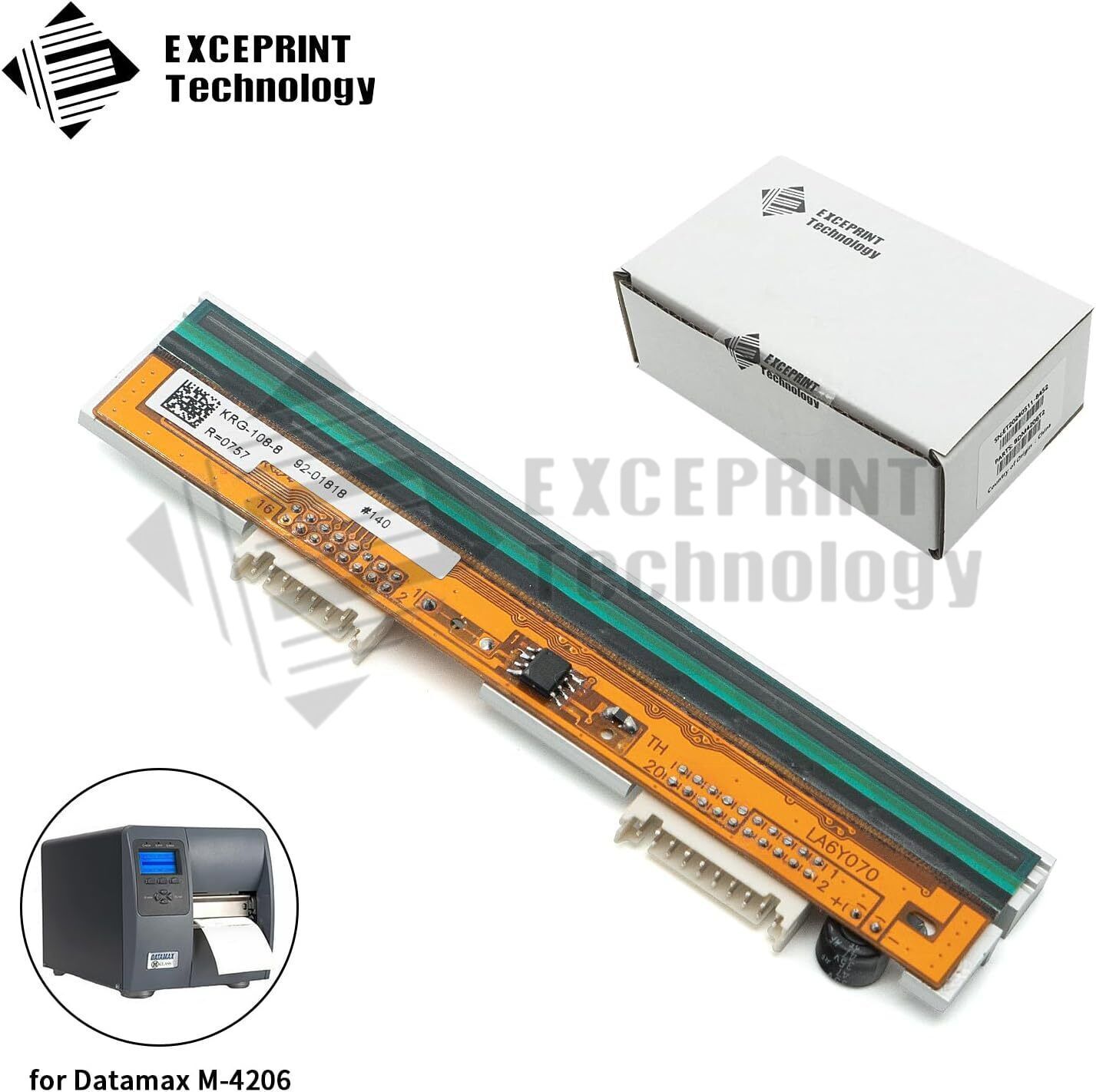 ✅ Printhead for Datamax M4206 M4210 M4208 Mark II Printer 203dpi PHD20-2260-01 ✅