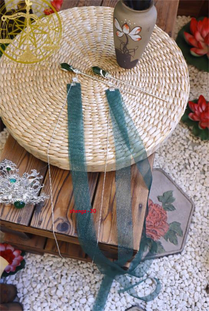 The Scum Villain Self Saving System Shen Qingqiu Cosplay Hair Crown Tiara Hanfu