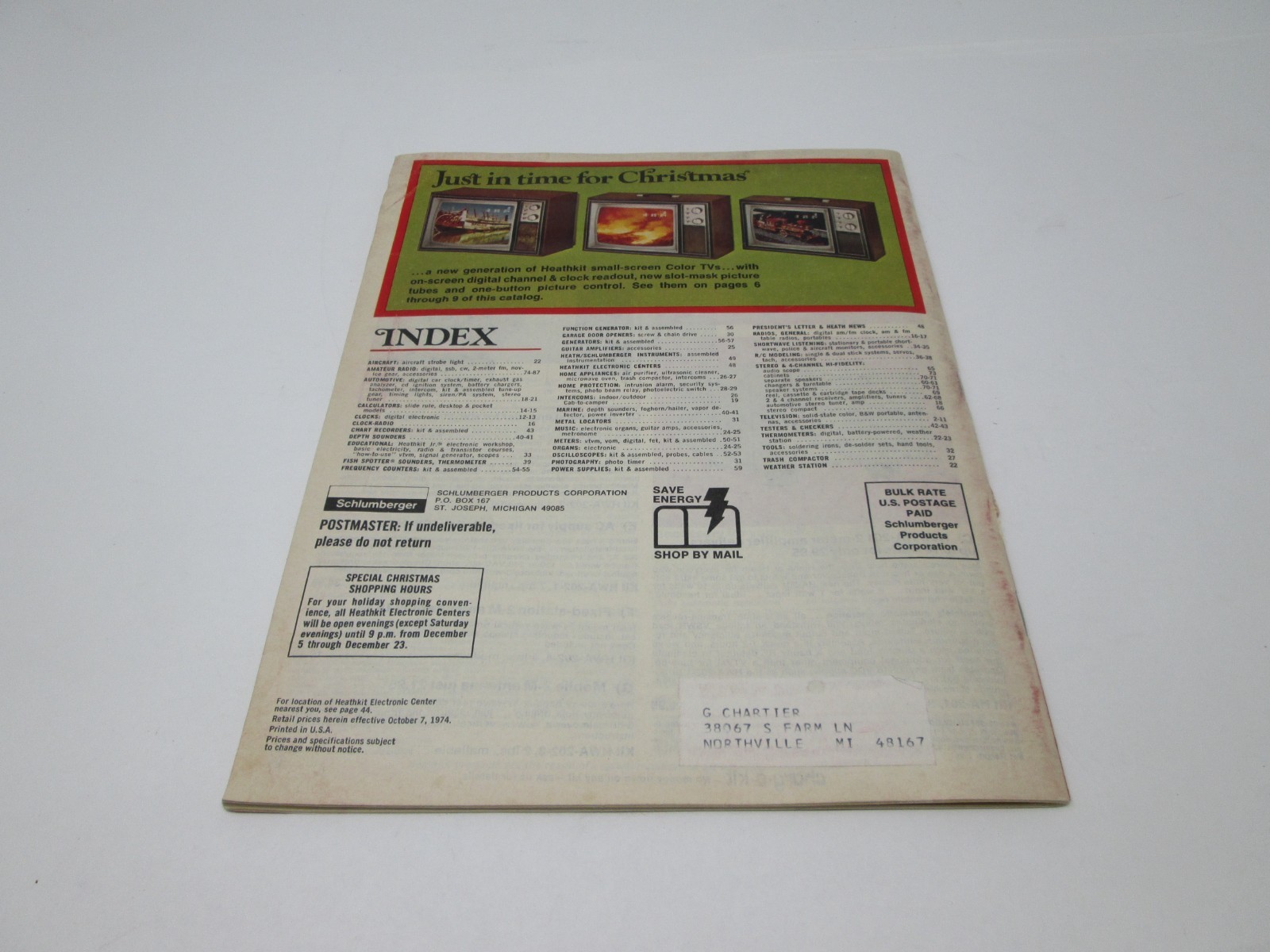 Heathkit Catalog Christmas 1974
