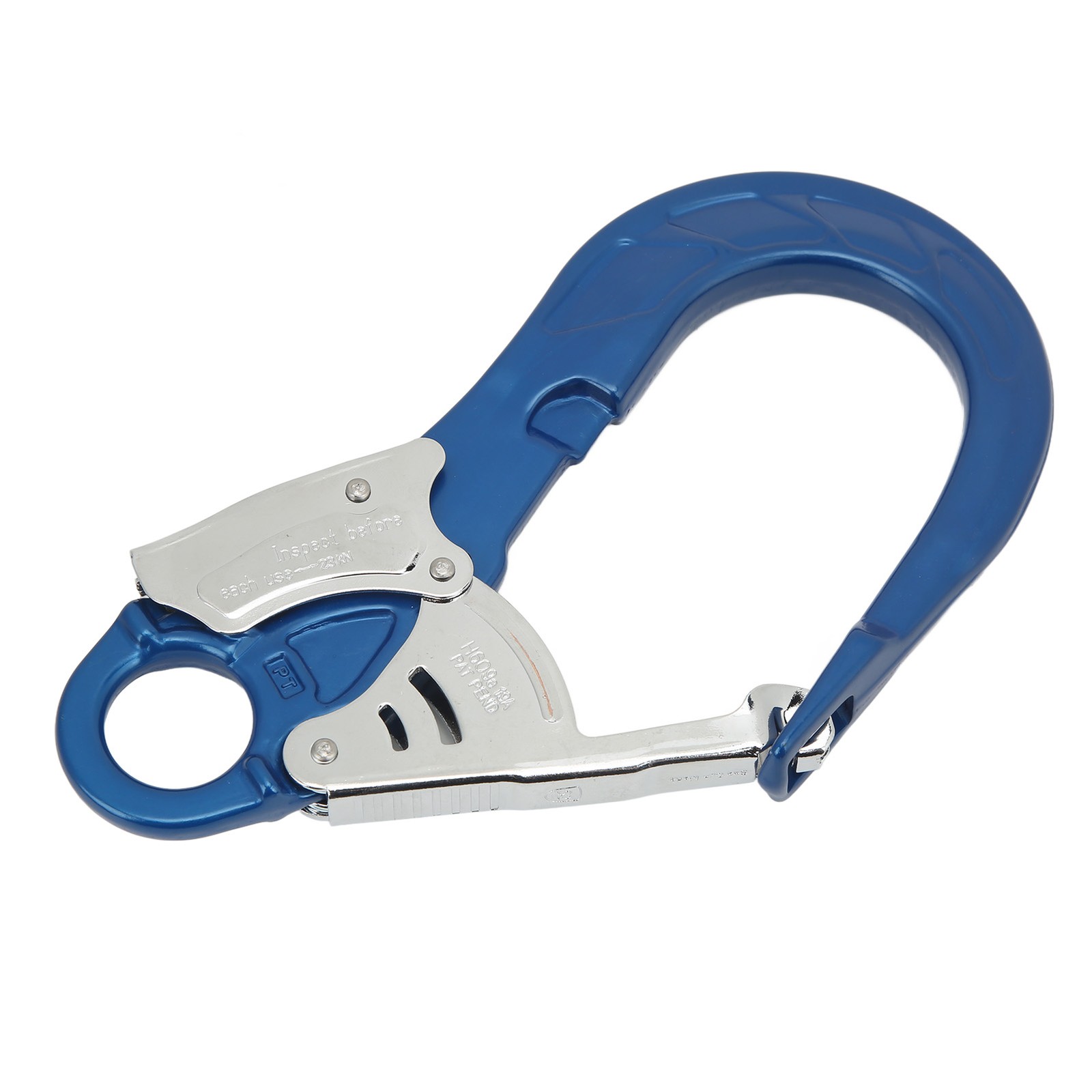 Safety Hook Aluminum Alloy Snap Lock Hook Clip Large Opening Climbing Hook FF