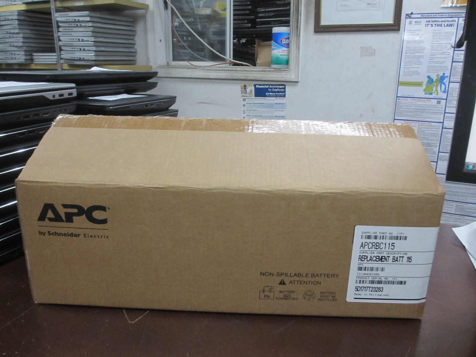 Genuine APC APCRBC115 Replacement Battery Cartridge 115 [FROM 2017 OPEN BOX ]