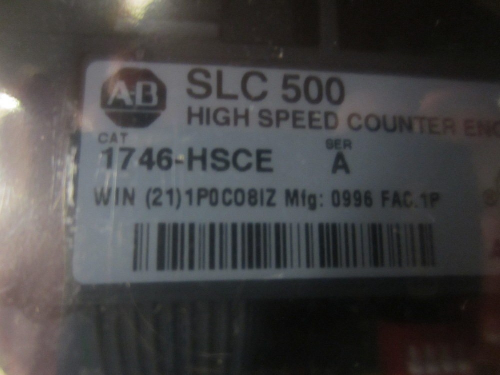 Allen Bradley 1746-HSCE High Speed Counter/Encoder Mod 1746HSCE Series A