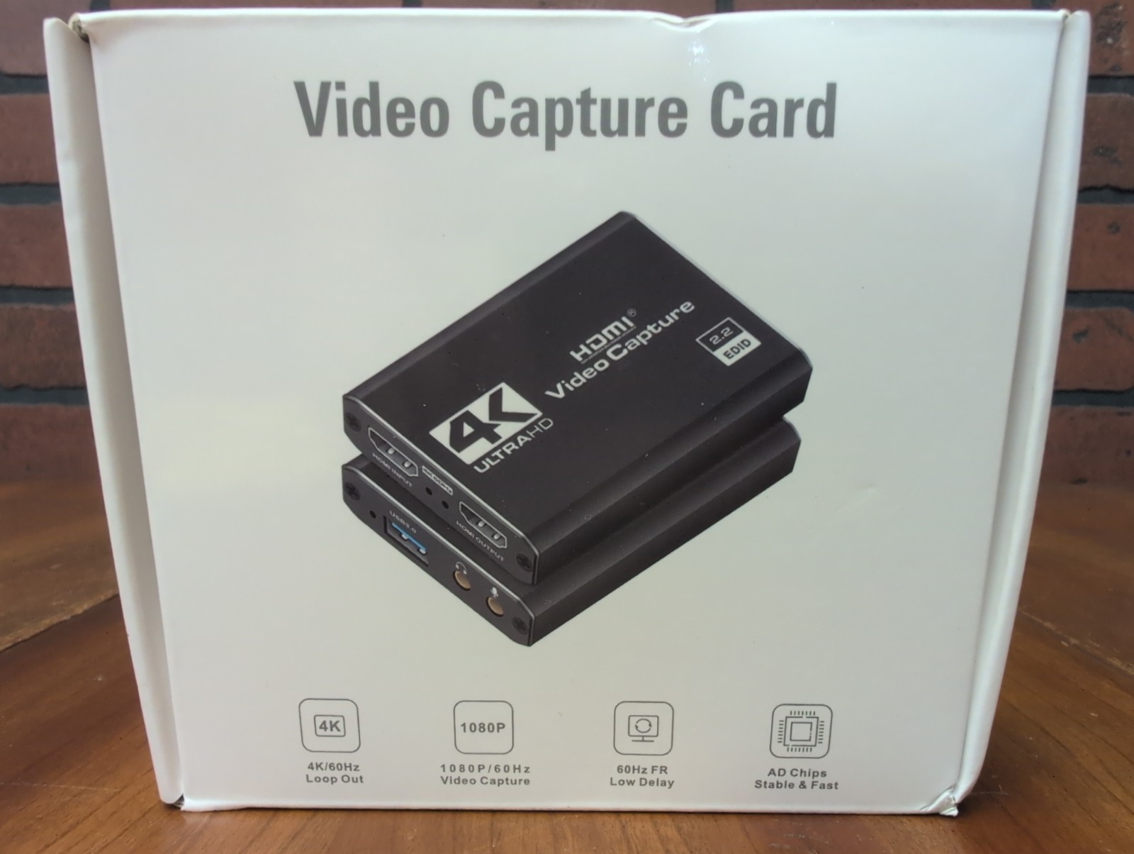 4K Audio Video Capture Card USB 3.0 HDMI Video Capture Device Full HD Recording