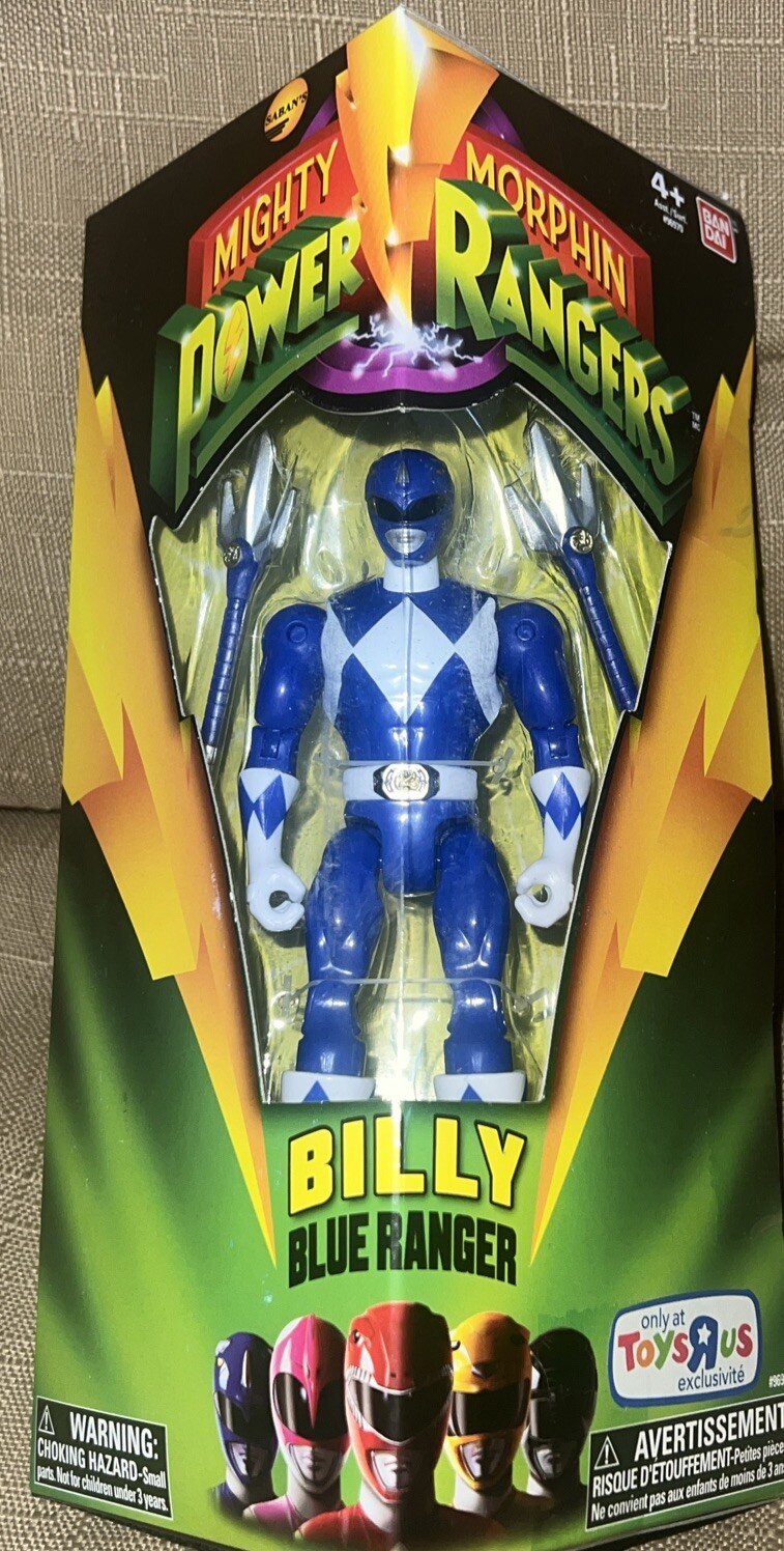 Billy Blue Ranger Mighty Morphin' Power Rangers 2015 Bandai NEW