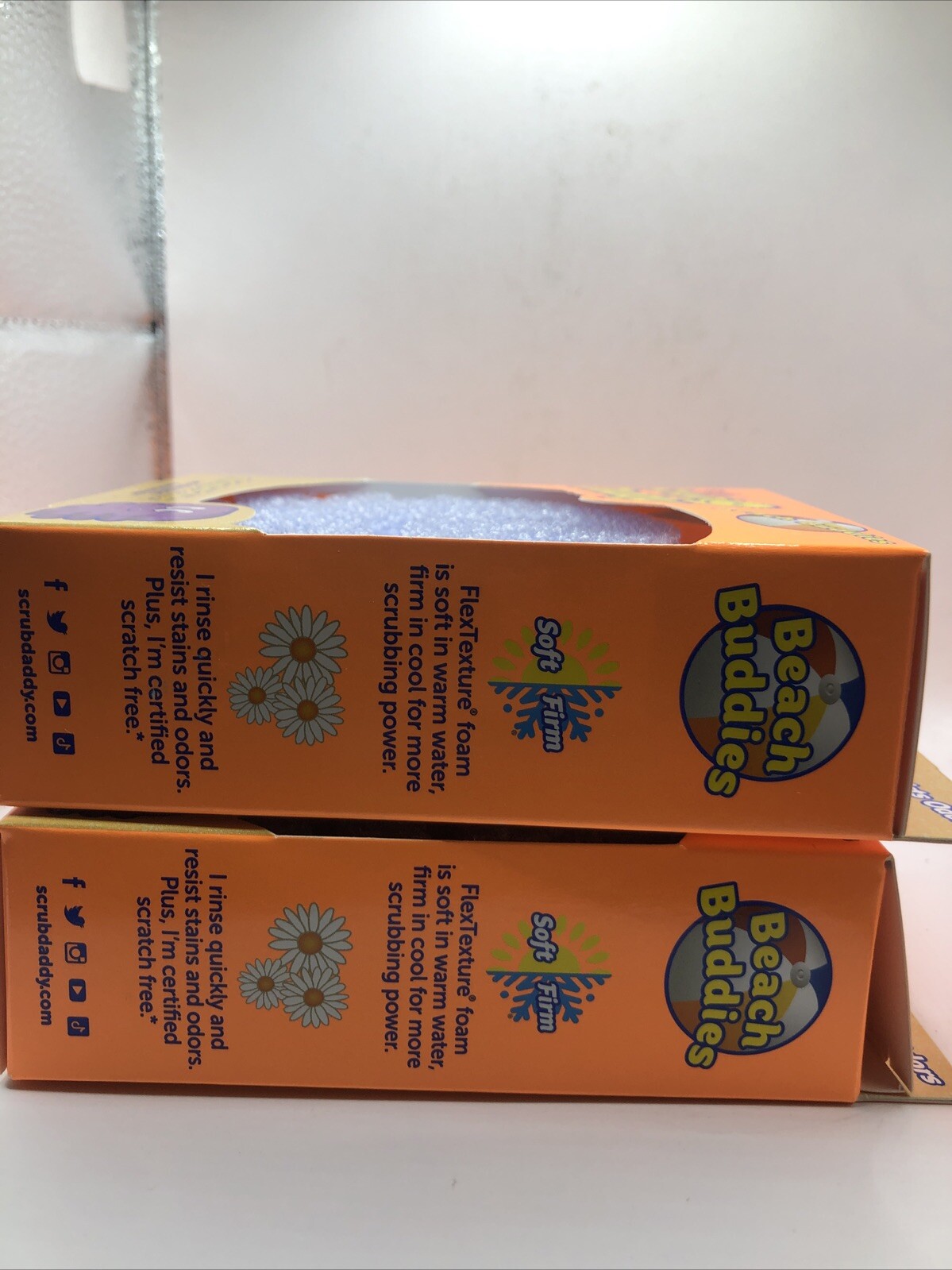 2 Scrub Daddy Beach Buddies Octopus Summer Special Edition FlexTexture Scrubber