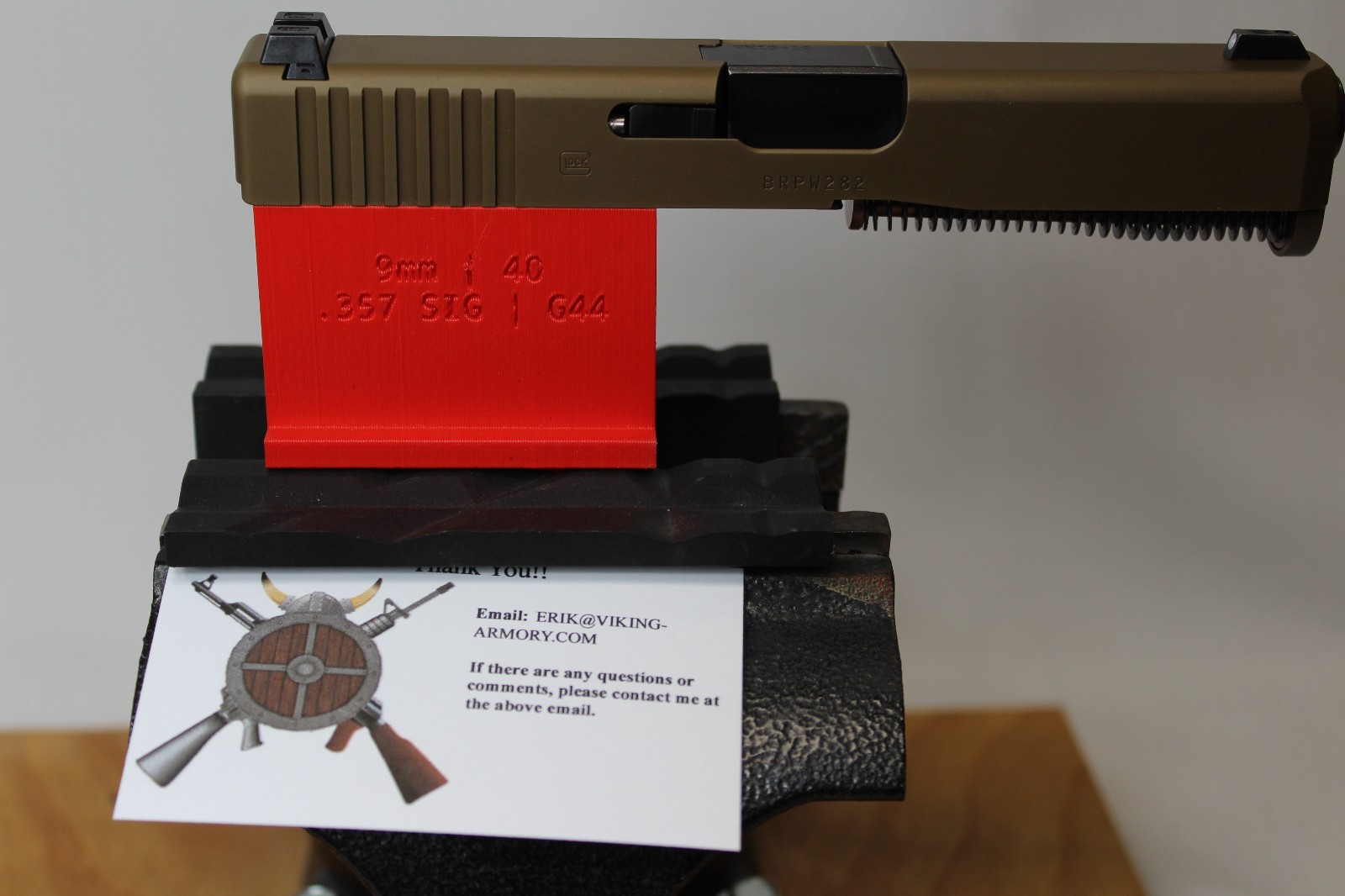 Glock 19 | 17 | 22 and more! Slide Vise Block - 3D Printed (Read Description)