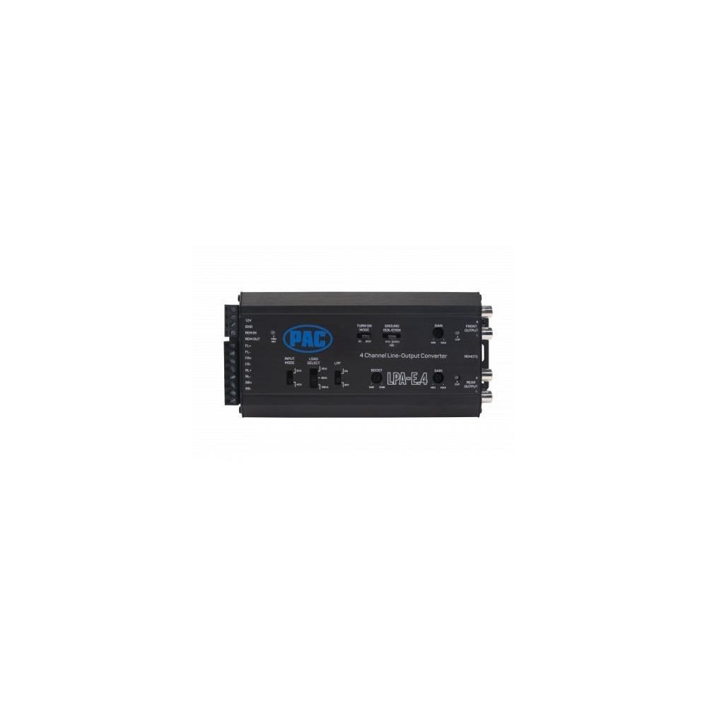 PAC LPA-E.4 Advanced LOCPRO Expert Line Output Converter w/ Auto Turn On 4-Ch
