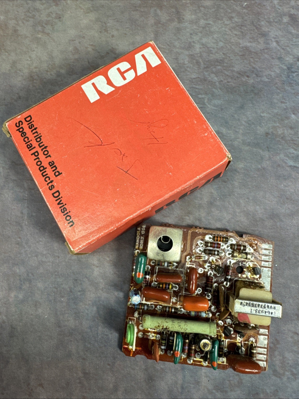 NOS RCA 145259 Vertical Mag Module MAG001A For TV RCA Cylinder New Old Stock NIB