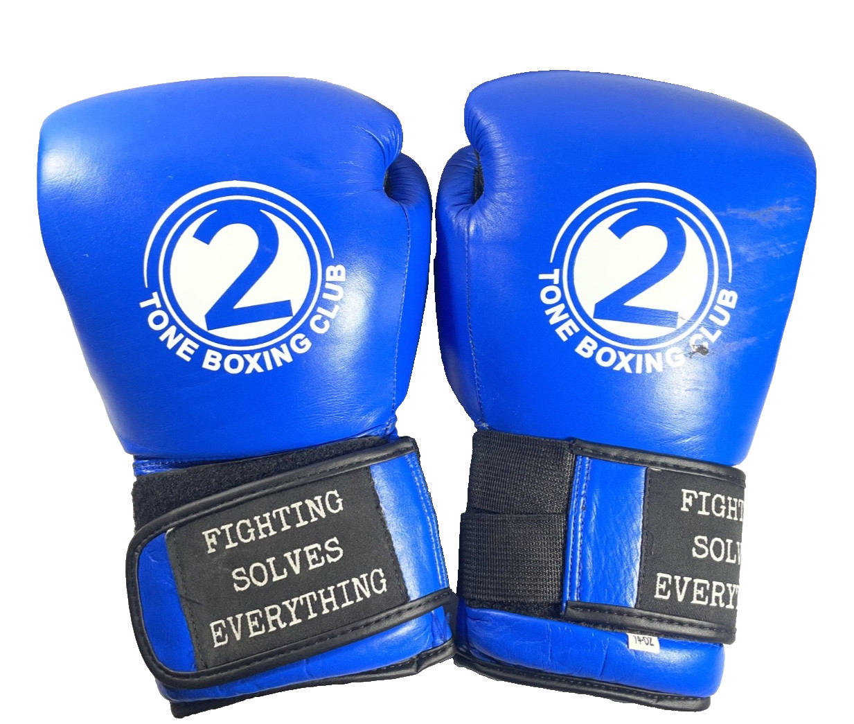 2 Tone Boxing Club 14 oz Boxing Gloves (Pre-Owned)