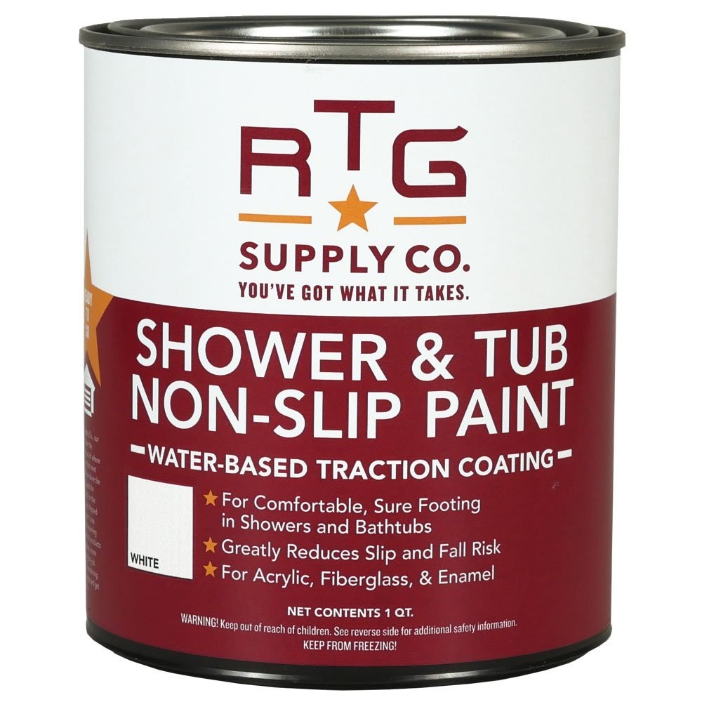 Shower Tub Non-Slip Paint Quart White