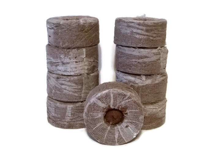 Jiffy Peat Pellets, 50mm - 100ct, Growing Supplies, Seed Starting Peat Pellets
