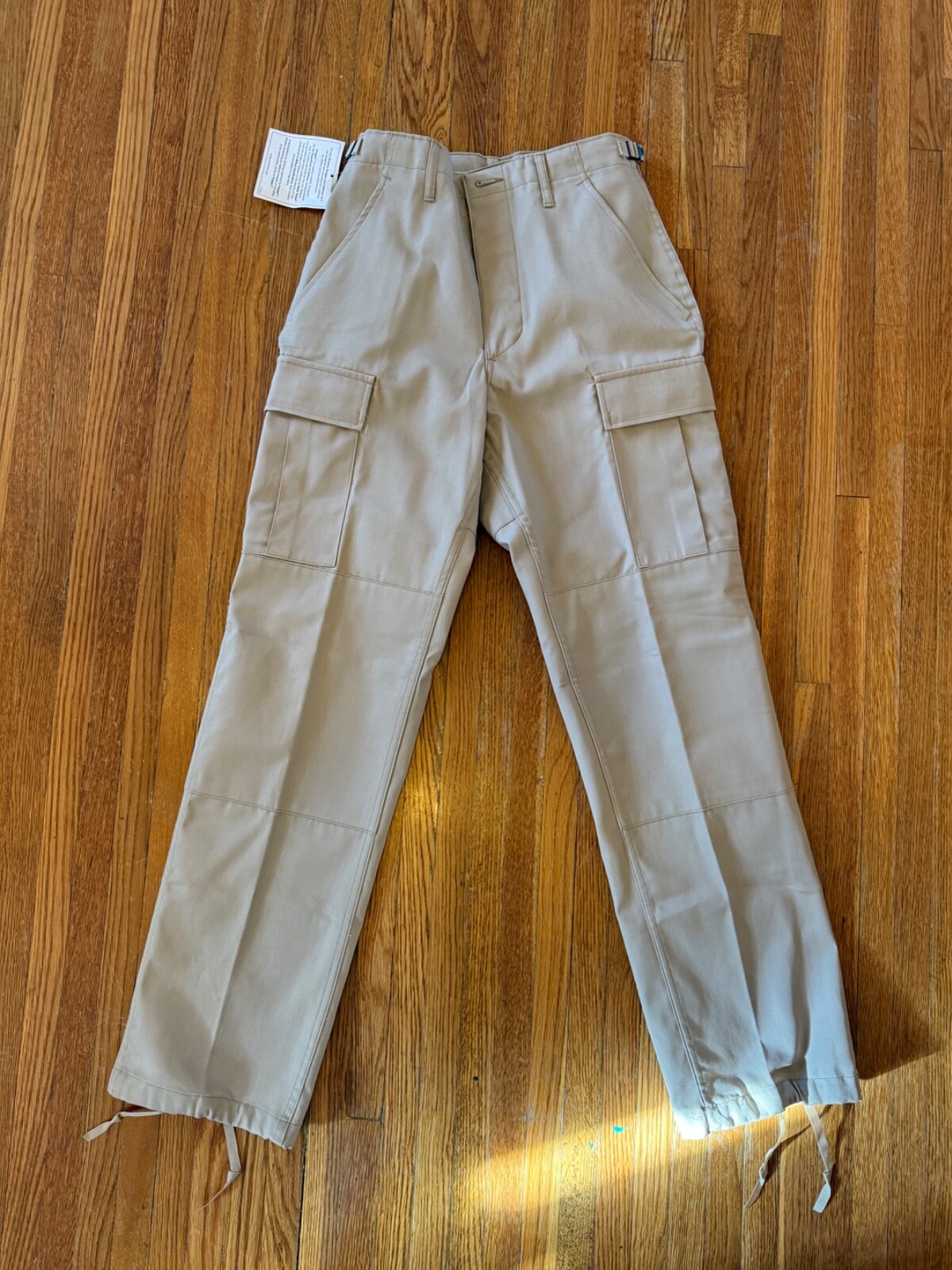 Propper BDU Trouser Khaki Button Fly Size X-Small Regular New!