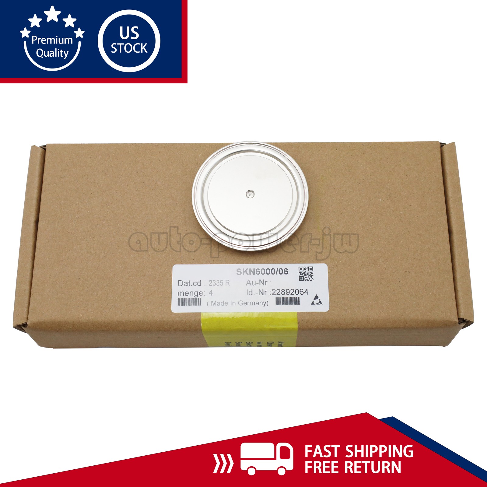 Disk Diode Module SKN6000/06 For Semikron VF1.15V 14KA US