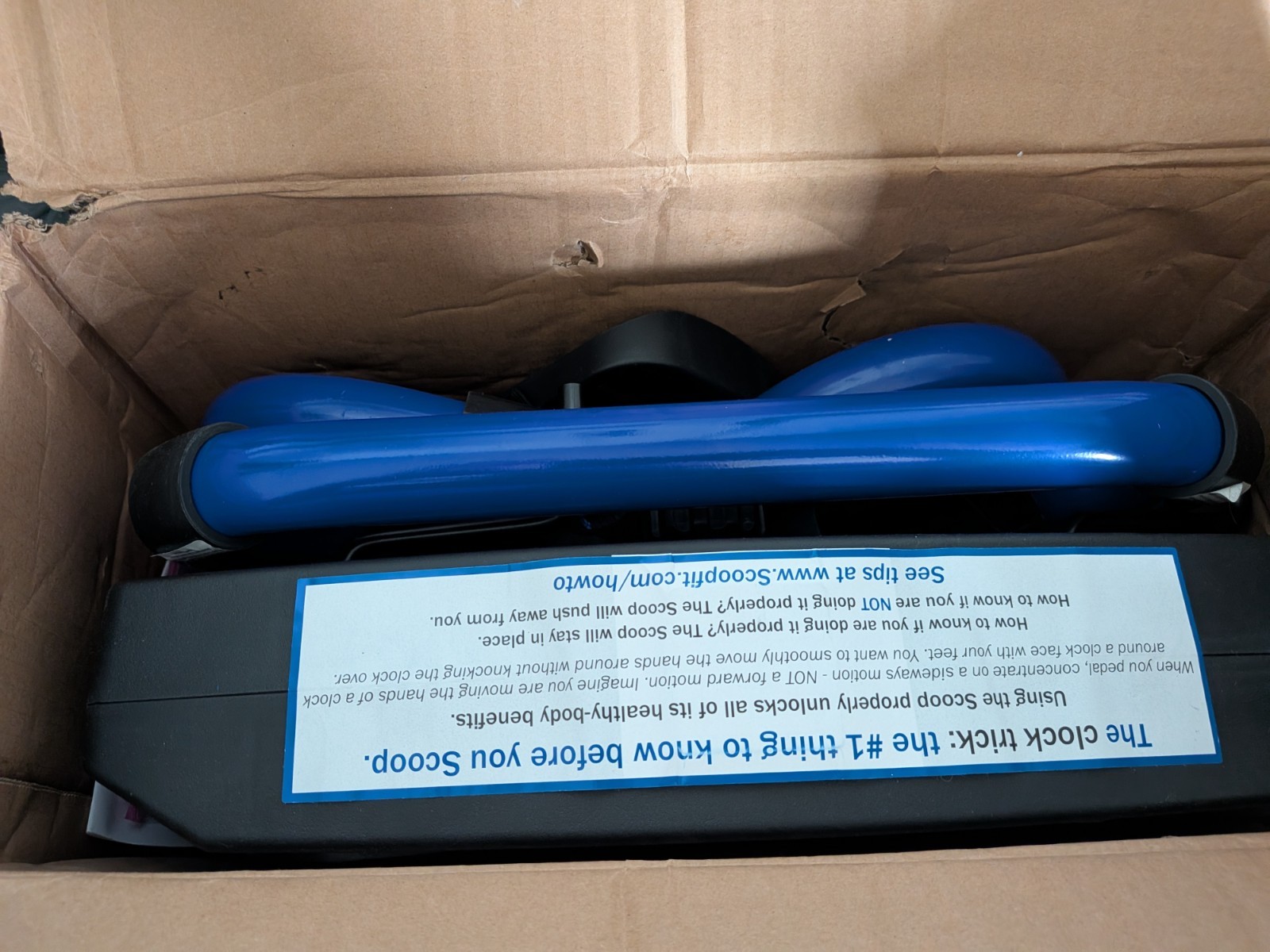 Scoop Lateral Recumbent Trainer SC100B Open Box All Pieces Checked!