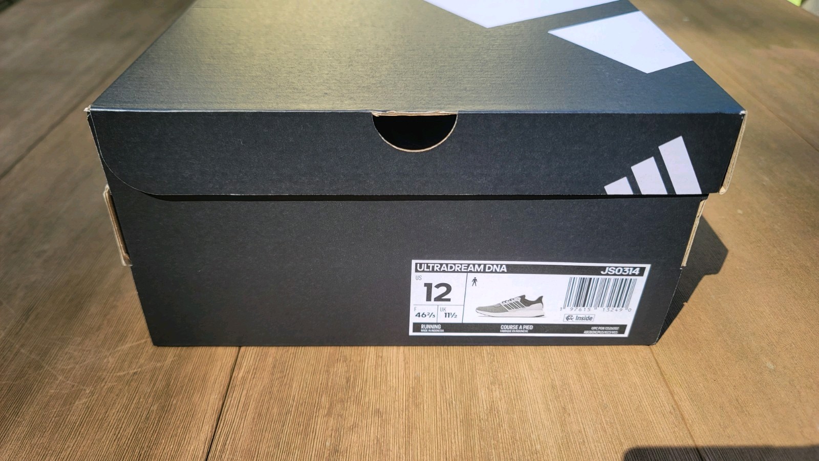 Adidas UltraDream DNA Grey Strata Men's Shoes Sizes 9.5-12 Brand new In box NIB