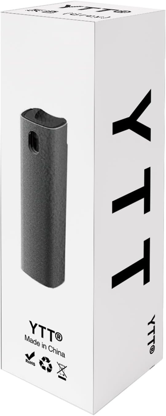 All-in-One Screen Cleaner: 2-in-1 Mist Spray & Microfiber for Quick Cleans