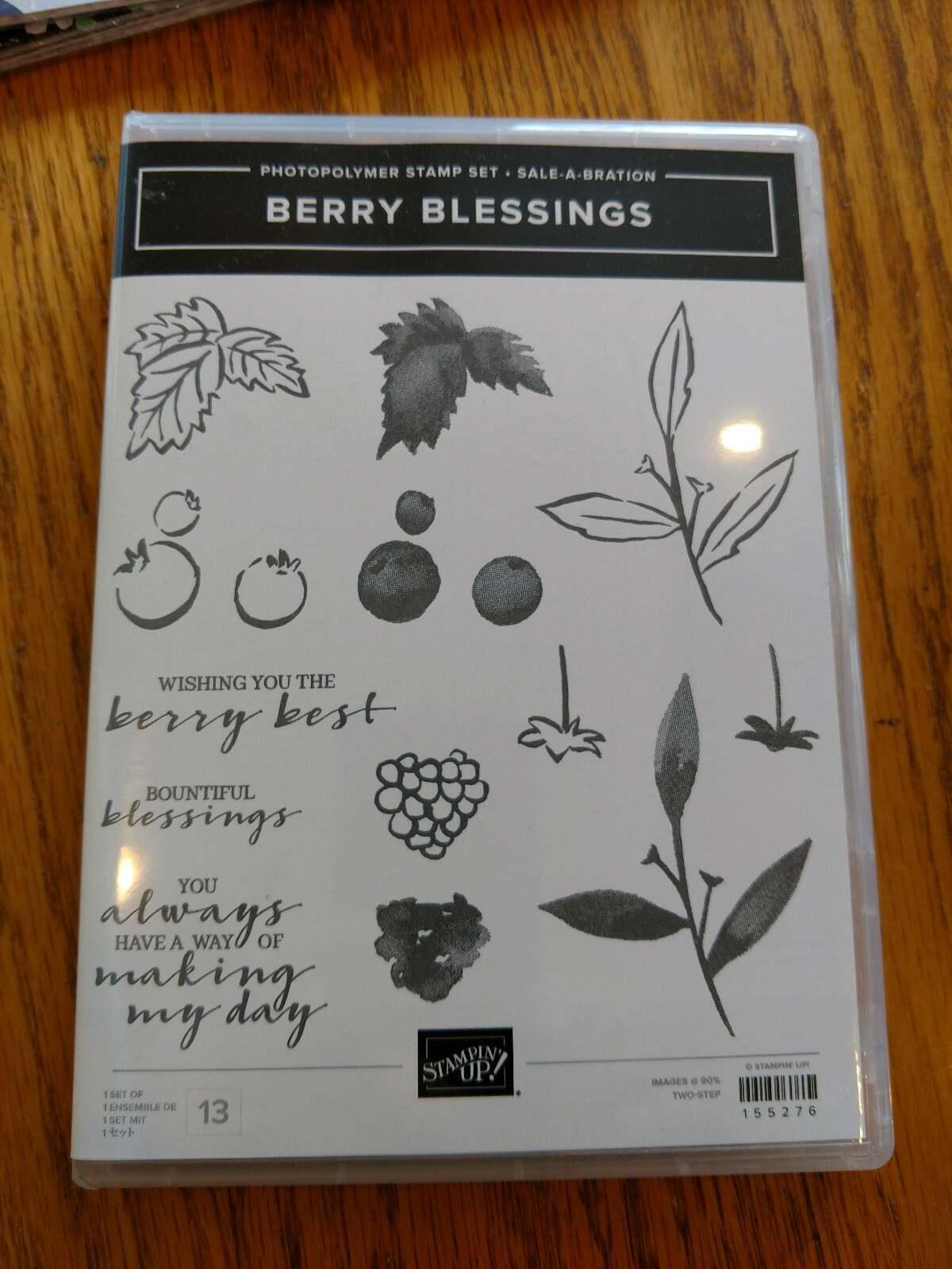 Stampin Up - Berry Blessings - new - blueberries, raspberries