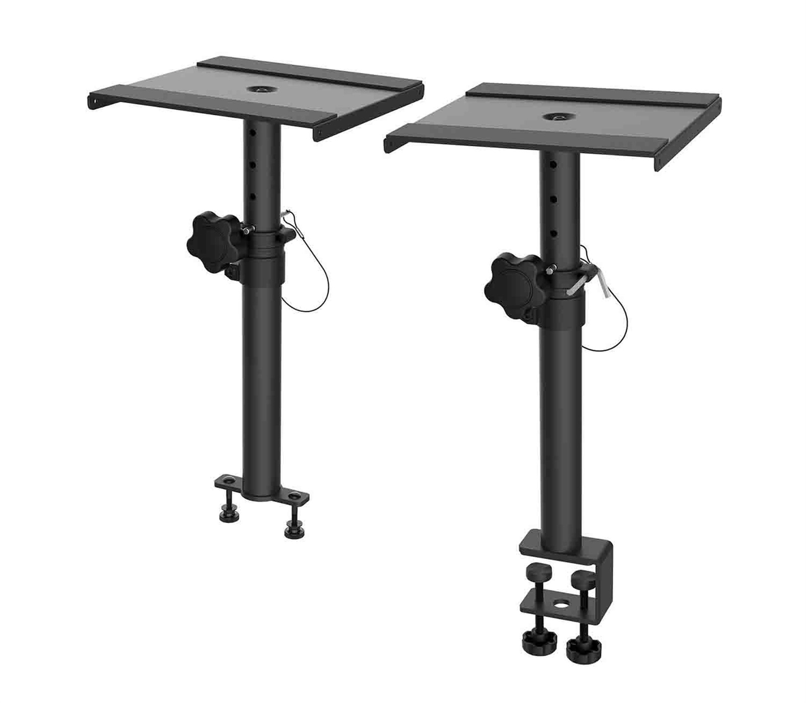 Odyssey ASPKSTANDCM Speaker Stands with Mounting Clamps and Brackets