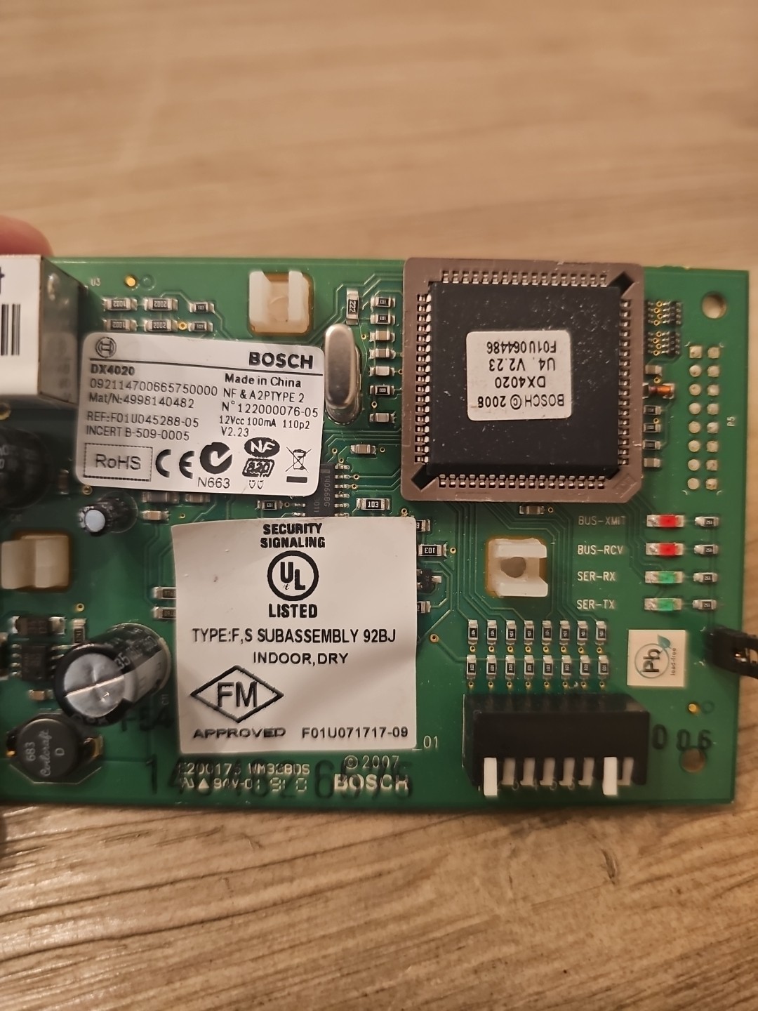 BOSCH DX4020 Conettix Ethernet Network Interface Module - Used